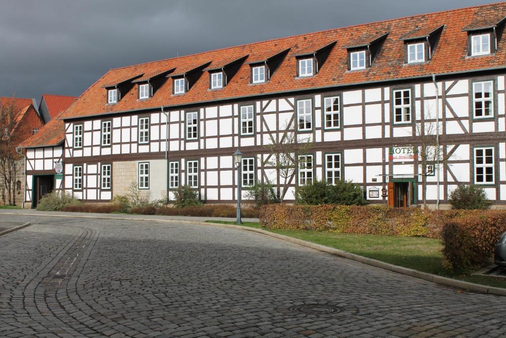 Hotel Zum Brauhaus Quedlinburg Exterior foto