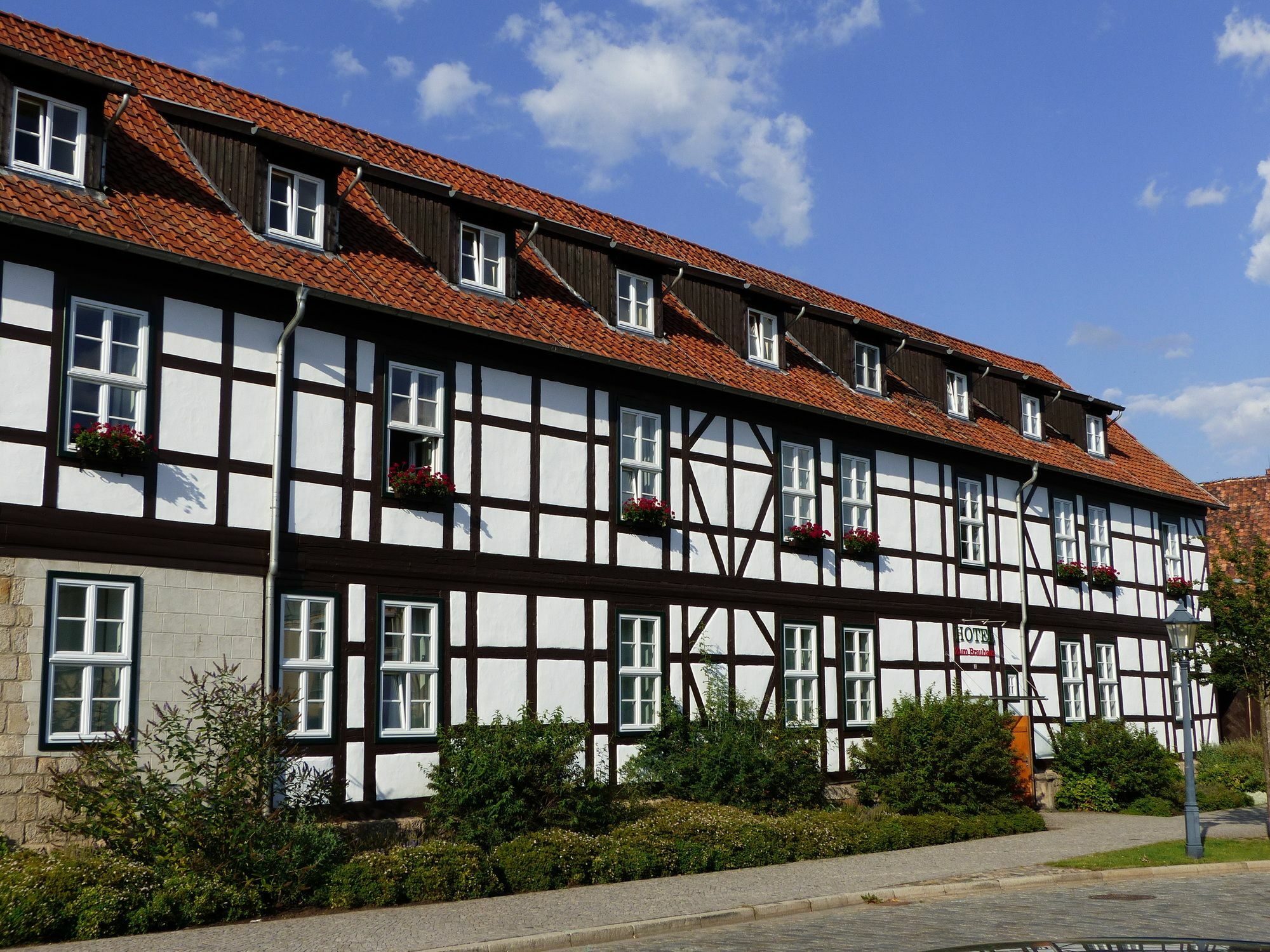 Hotel Zum Brauhaus Quedlinburg Exterior foto